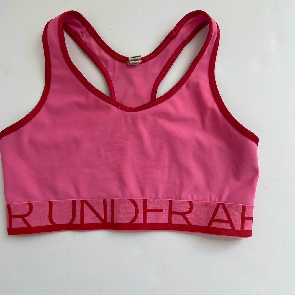 Under Armor Pink Sports Bra Size S